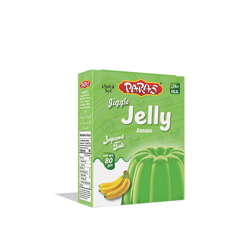 Banana Jiggle Jelly-80g 1
